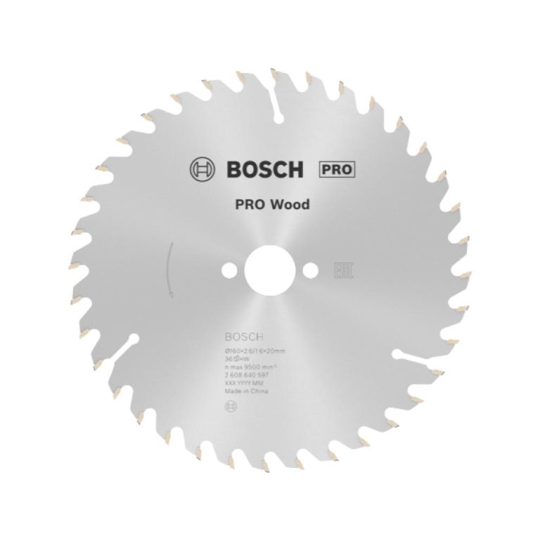 Bosch Pro Kreissägeblatt Optiline Wood zum Sägen in Holz für Handkreissägen (Ø 160 mm)