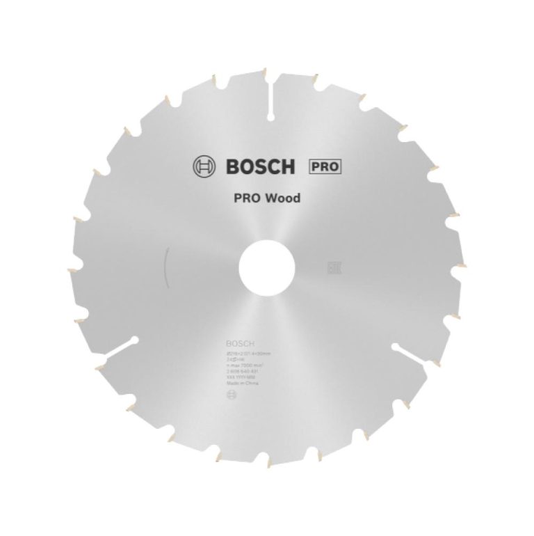 PRO Wood Kreissägeblatt, 216 x 2 x 30 mm, T24 - 2608640431