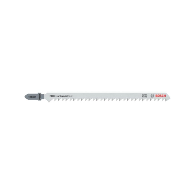 Bosch Pro Stichsägeblatt Speed for Hard Wood zum Sägen in Holz (5 Stück, T 344 DF) - 2608634243