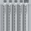 Bosch Pro Stichsägeblatt Speed for Hard Wood zum Sägen in Holz (5 Stück, T 344 DF) - 2608634243
