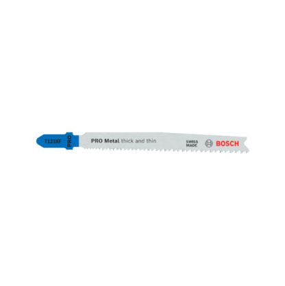 PRO Metal thick and thin T123XF Stichsägeblatt, 100 mm, 5-tlg. - 2608638473