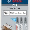 PRO Laminate Stichsägeblatt Set, 15-tlg. - 2607011947