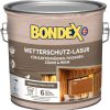 Bondex Wetterschutz Lasur Teak 2,5 L