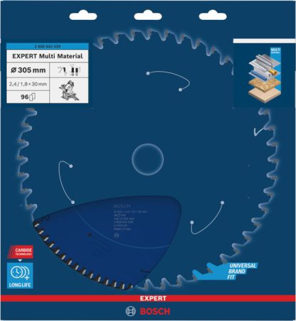 Kreissägeblatt Expert for Multi Material 305x30x2,4 96 Zähne - 2608642529