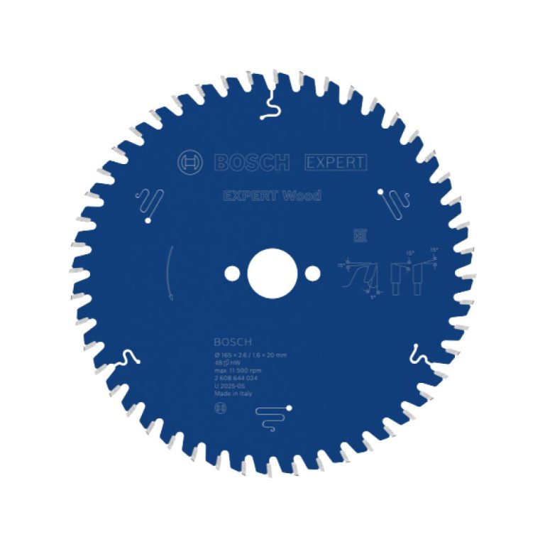 EXPERT Wood Kreissägeblatt, 165x2,6/1,6x20 mm, Z48 - 2608644024