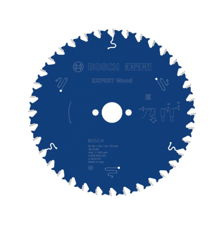 EXPERT Wood Kreissägeblatt, 165x2,6/1,6x20 mm, Z36 - 2608644023