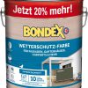 Bondex Wetterschutz Farbe Grüngrau 3L