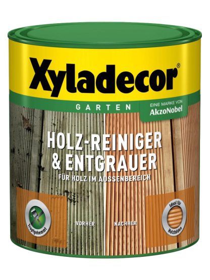 Xyladecor Holzreiniger und Entgrauer 2,5 Liter