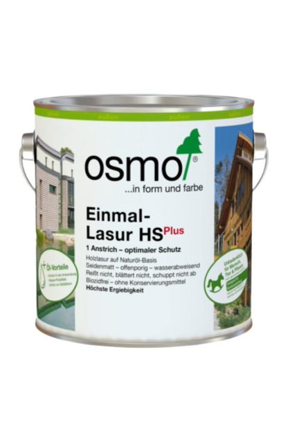 OSMO Einmal-Lasur HS Plus 2,5 Liter Silberpappel 9212
