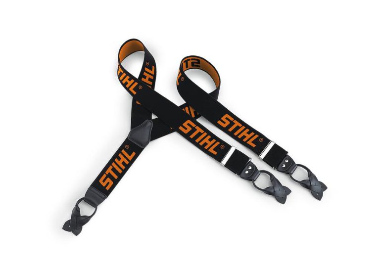 STIHL Hosentr?ger zum Kn?pfen schwarz