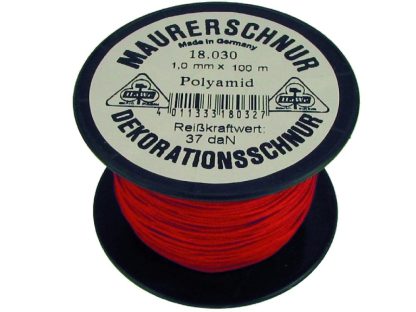 Maurerschnur PP rot-weiß 50x1,7