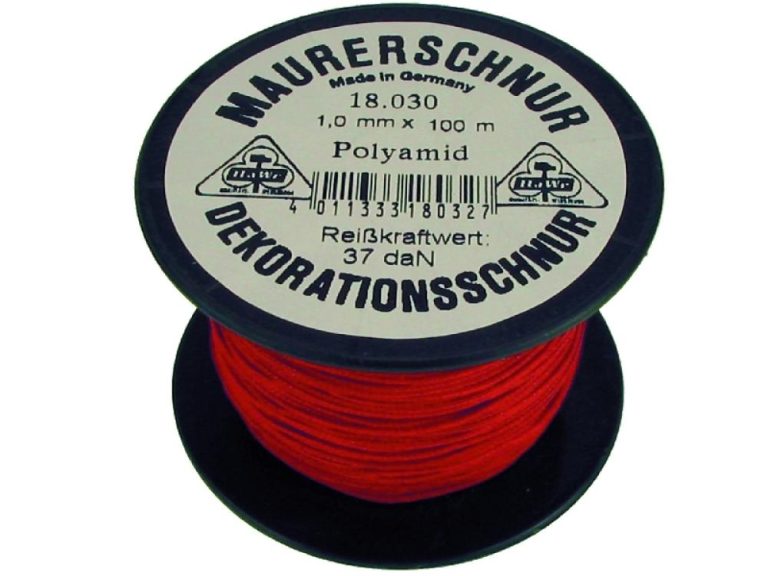 Maurerschnur PP rot-weiß 50x1,7