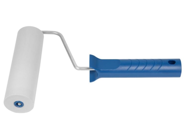 Andrückroller PU-Gummi gelb 150 mm