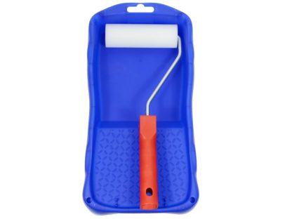 Lackierset Ø110 mm mit Wanne 145x280 mm