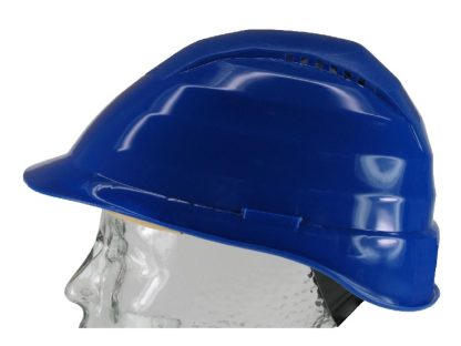 Arbeits-Schutzhelm blau