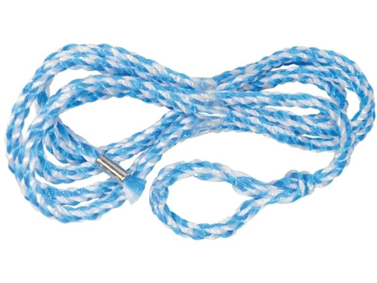 Gerüst-Stricke 8x2500 mm weiß-blau