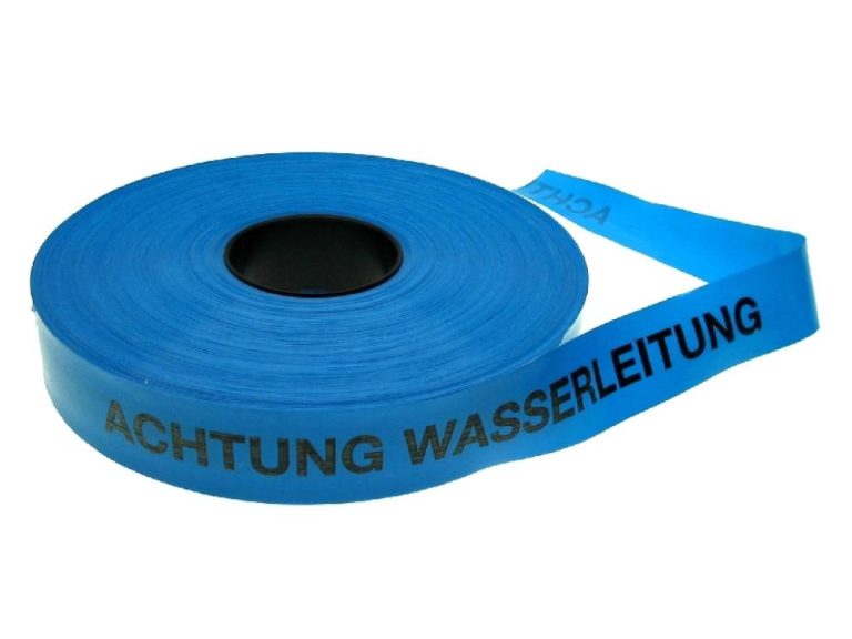 Trassenwarnband Wasserleitung