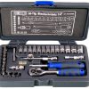 Steckschlüsselsatz 1/4" Olson 36-tlg.