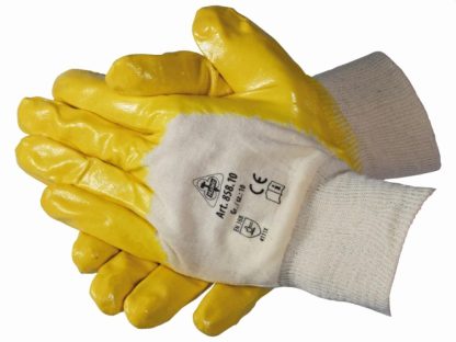 Handschuhe Nitril gelb Gr. 11