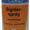 Signierspray leuchtorange 500 ml