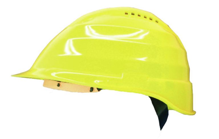 Arbeits-Schutzhelm gelb