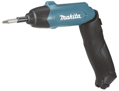Makita Akku-Stabschrauber DF001DW mit 81tlg. Zubehör