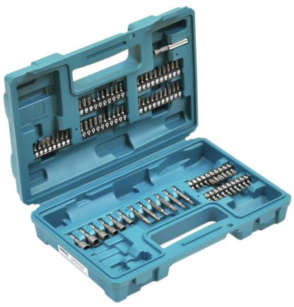 Makita Akku-Stabschrauber DF001DW mit 81tlg. Zubehör
