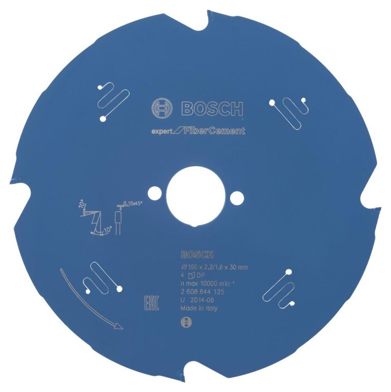 EXPERT Fibre Cement Kreissägeblatt, 190x2,2/1,6x30 mm, Z4 - 2608644125