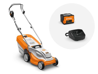 Stihl Akku Rasenmäher RMA235 Set m. AK u. AL101