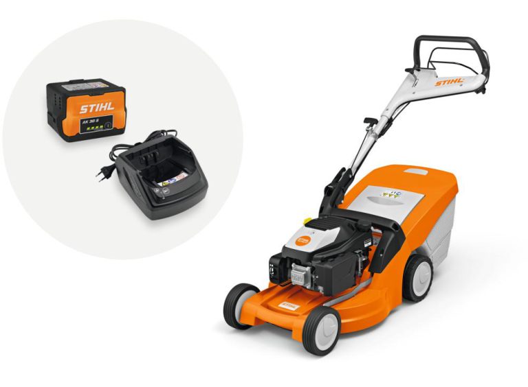 STIHL Akku-Rasenmäher RMA 448V Set mit AK30S + AL101