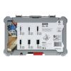 Bosch Professional 6tlg. Nutfräser Set (für Holz, für Oberfräsen mit 6 mm Schaft)