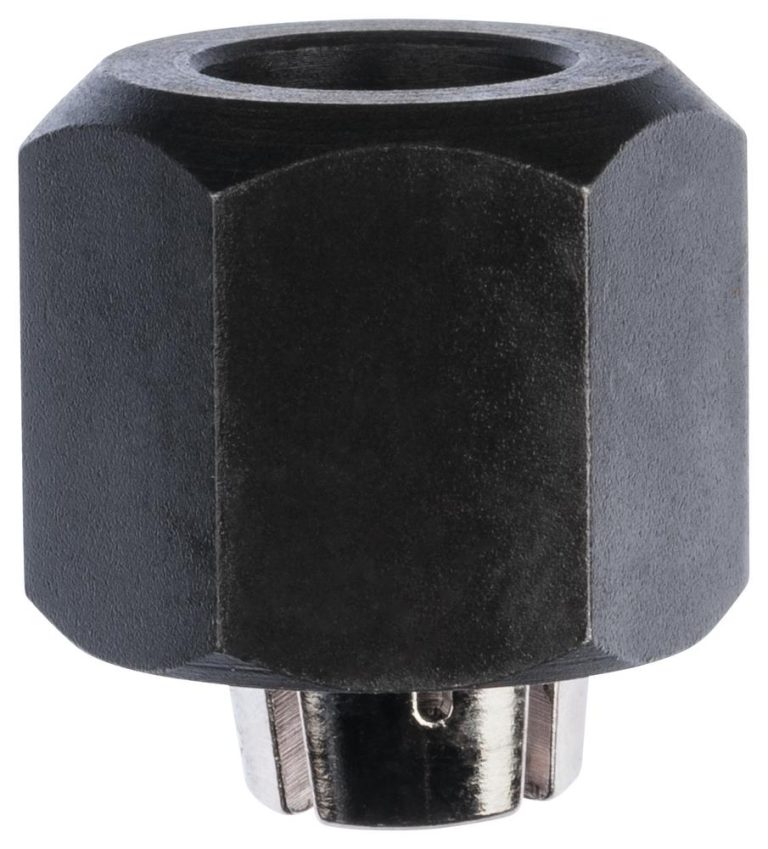 Bosch Professional 1x Spannzange für Geradschleifer (6 mm, Zubehör für Kantenfräser)