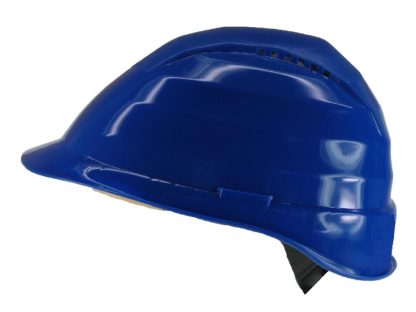 Arbeits-Schutzhelm blau
