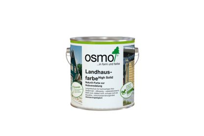 Osmo Landhausfarbe - hochdeckende Holzfarbe 2404 Tannengrün 0,75 L
