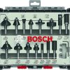 Bosch Professional 15tlg. Fräser Set 2607017472