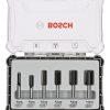 Bosch Professional 6tlg. Nutfräser Set 2607017466