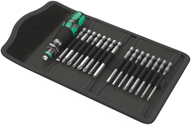 Handhalter mit Bits-Sortiment 17-tlg.