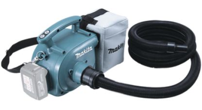 Makita DVC350Z Akku-Staubsauger 18 V (ohne Akku, ohne Ladegerät), Schwarz, Blau, Grau