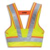 Uvex protection flash Weste Größe L gelb/orange, ohne Schalter