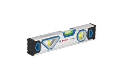 Bosch Professional Wasserwaage 25 cm mit Magnet System (rundum ablesbar, Aluminium-Gehäuse, robuste Endkappen)