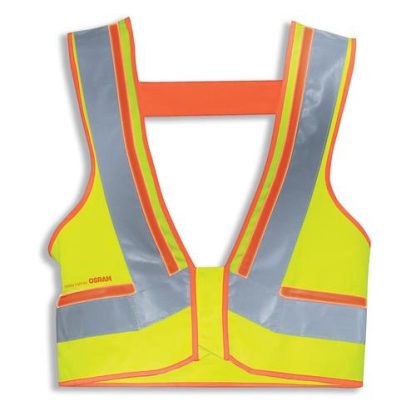 Uvex protection flash Weste Größe M gelb/orange, ohne Schalter