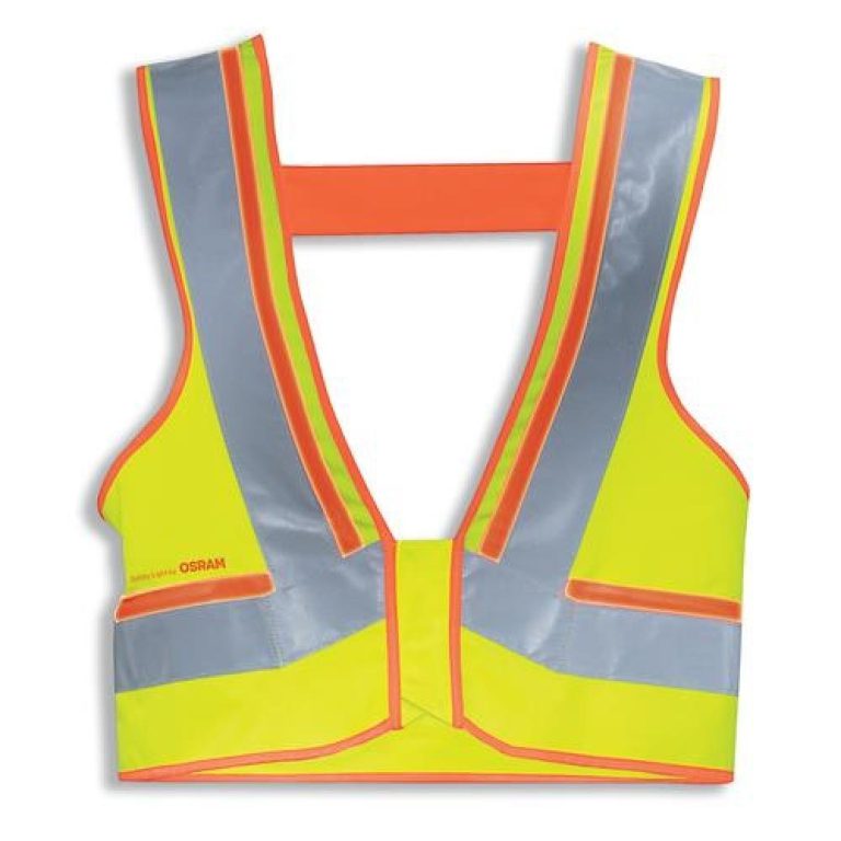Uvex protection flash Weste Größe XL gelb/orange, ohne Schalter