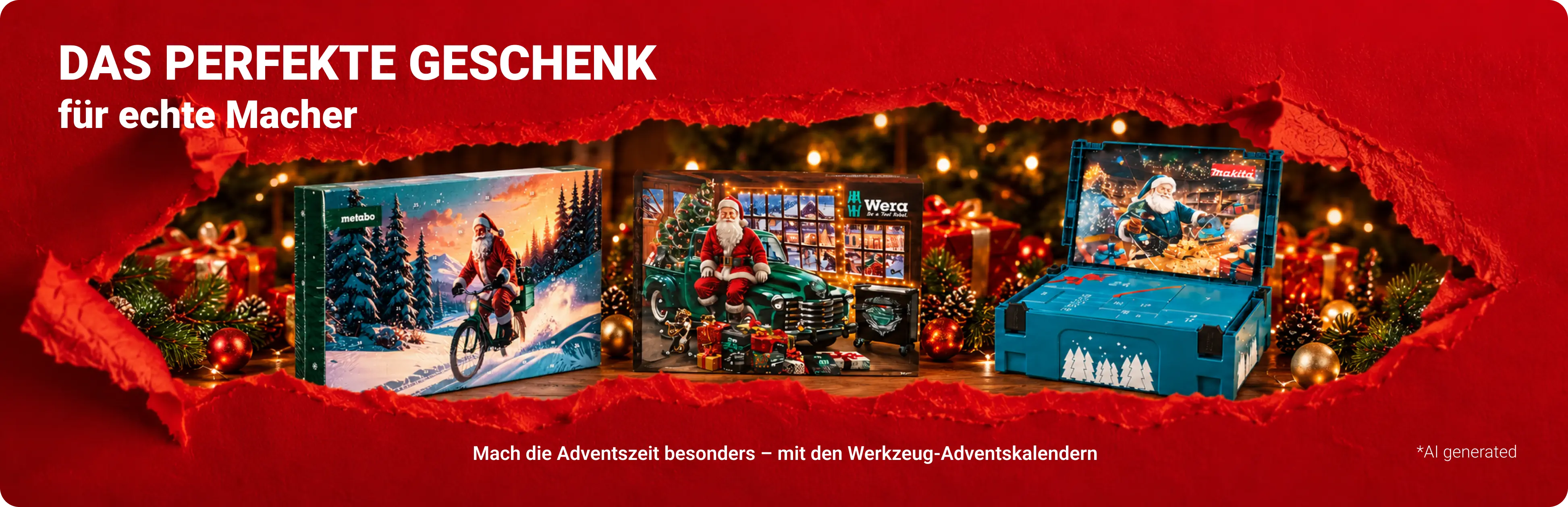 Adventskalender Banner