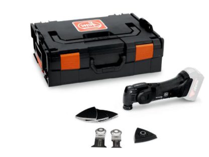 Fein Akku Multimaster AMM 700 black Edition ohne Akku und Ladegerät mit Zubehör in L-Boxx