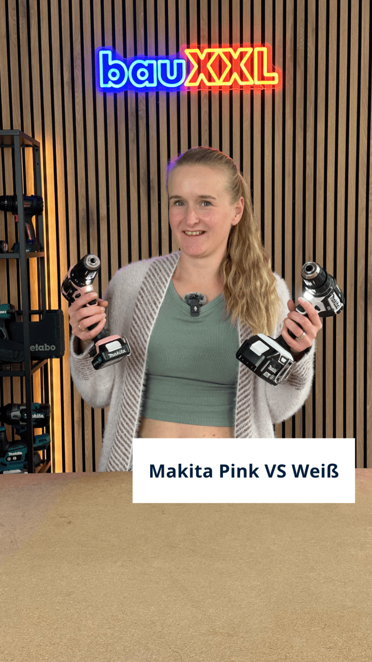 Makita Pink Vs Weiß