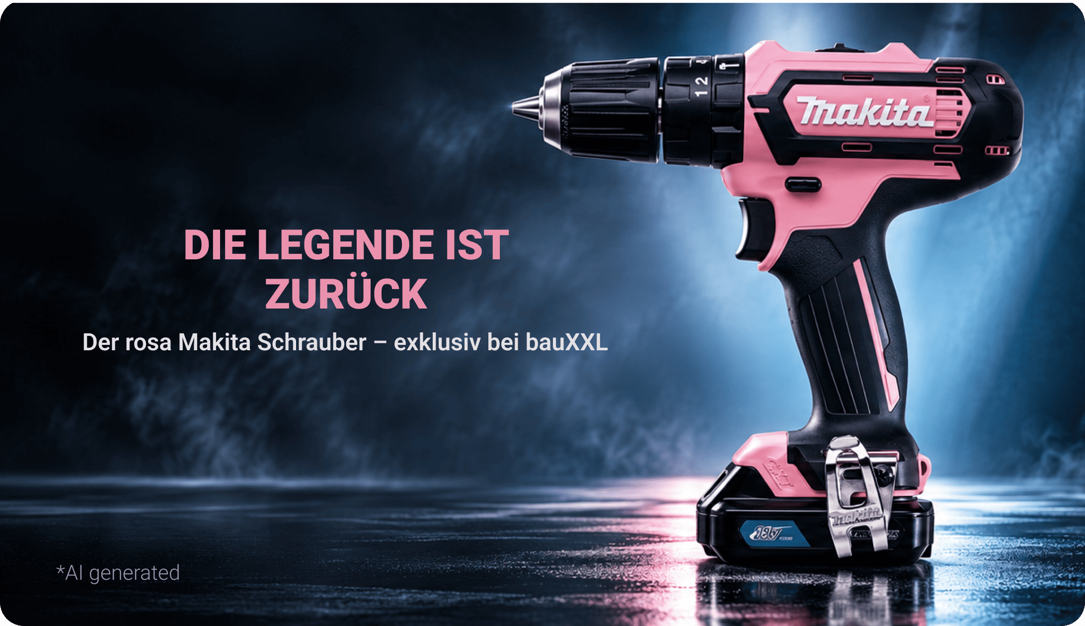 Makita Schrauber Pink